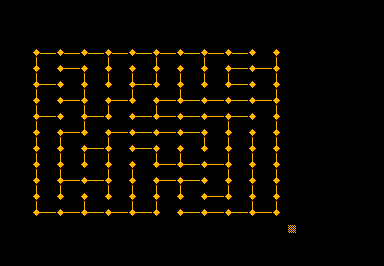 Mouse Maze game screenshot for Commodore PET